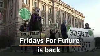 Climate change protests resume around in the world