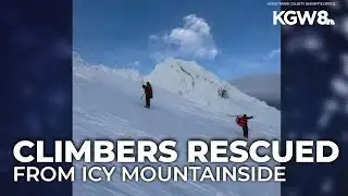 Climbers rescued from Mt. Hood after falling into White River Glacier
