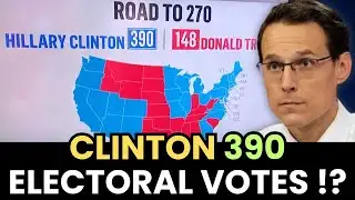 Clinton 390 ELECTORAL VOTES!? - & Utah Blue?