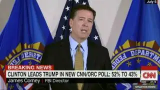 Clinton Emails / FBI Director James Comey Contradicts HIllary "Truthfullness" Claim