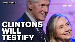 Clintons agree to testify amid contempt threats