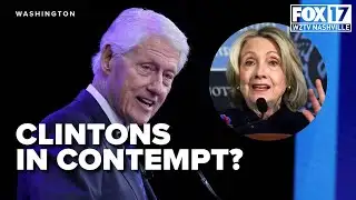 Clintons do not appear for Epstein testimony Comer threatens contempt