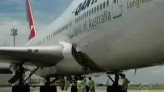 Close Call For Qantas 747