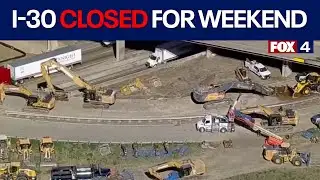 Closures on I-30 spark mixed reaction from Dallas residents