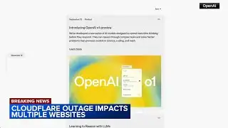 Cloudflare outage impacts thousands, disrupts transit systems, ChatGPT, X and more