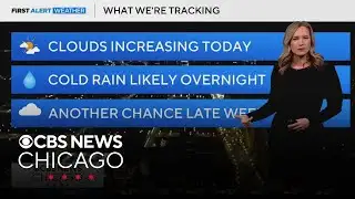 Clouds increase Monday in Chicago