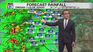 Clouds Moving In, Mild, & Mostly Calm in New Mexico 10-9-2025