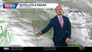 Clouds return before warm-up