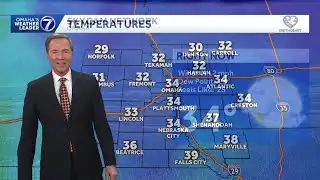 Cloudy and chilly for now around Omaha