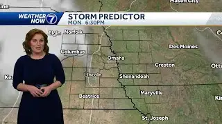 Cloudy and cool afternoon, fog Tuesday morning