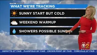 Cloudy, Cold Friday; Milder Weekend Ahead