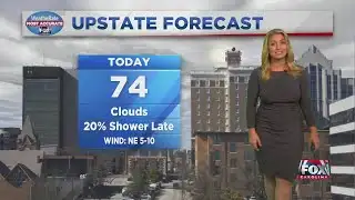 Cloudy, cool today - rain tomorrow