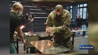 CMoG creates challenge coins for the National Guard in Corning