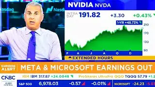 CNBC Today On Meta & Microsoft Earnings, NVIDIA AI Demand - NVDA Update