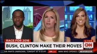 CNN: 2016, Jeb Bush & Hillary Clinton