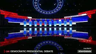 CNN Democratic Presidential Debate Night 2