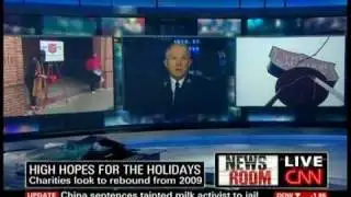CNN Interviews Salvation Army on 2010 Red Kettle Campaign