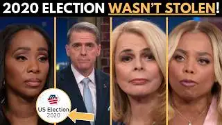 CNN Panel Take Turns FACT CHECKING Maga Conspiracists On 2020 Election