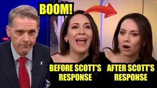 CNN Panelist Changes Her Expression When Scott Jennings EXPOSES Her On Live TV
