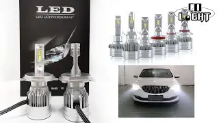 CO LIGHT T12 Fan Cooling LED Headlight Bulbs  (2pcs)