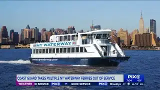 Coast Guard suspends NY Water ferries over safety issues