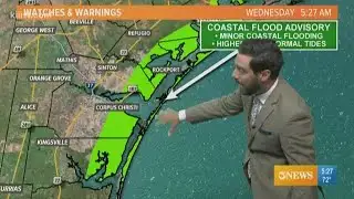 Coastal Flood Advisory in effect through Thursday