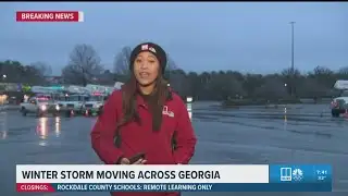 Cobb County crews staged and ready