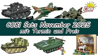 COBI New Products November 2025 + Outlook December