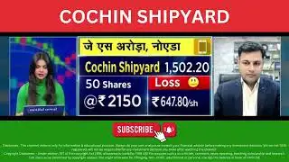 Cochin Shipyard Share View