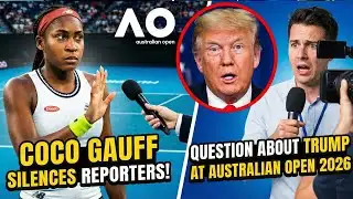 Coco Gauff CLAPS BACK At Reporter: "Ask Me About Tennis, Not Politics!"