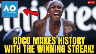 Coco Gauff MAKES RECORD At Australian Open WITH THREE Consecutive Wins! THIS CHANGES EVERYTHING!