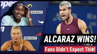 Coco Gauff & Maria Sharapova BOTH React to Alcaraz’s Australian Open Win — Fans Didn’t Expect This!