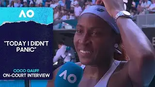 Coco Gauff On-Court Interview | Australian Open 2026 Fourth Round