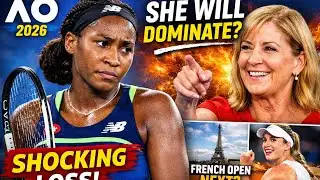 Coco Gauff Shocked Again at Australian Open 2026 | Chris Evert’s Bold Prediction