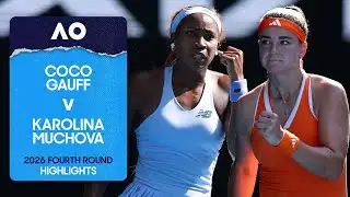 Coco Gauff v Karolina Muchova Highlights | Australian Open 2026 Fourth Round