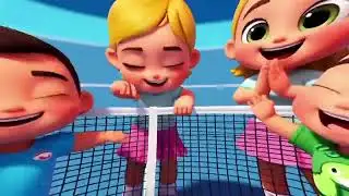 Cocomelon Characters at the Australian Open part 3
