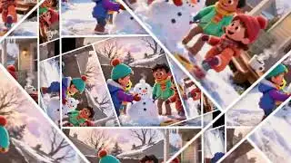 Cocomelon Characters in winter in February part 1