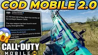 COD Mobile 2.0 New Movement Animations & New Gun From Black Ops 6 / Cold War (Season - 01)