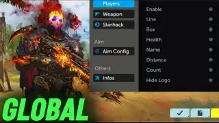 😈 CODM GLOBAL AntiBAN HACK MOD MENU ios Android apk 1.0.53 Call of Duty Mobile Config file skinhack