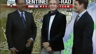 Cody Simpson Crashing The Fox Weather Report