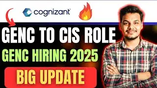 Cognizant GenC Biggest Update | CIS Hiring Mail | No Rejection ? | Next Process Update 2025