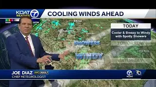 Cold and windy conditions ahead of the weekend