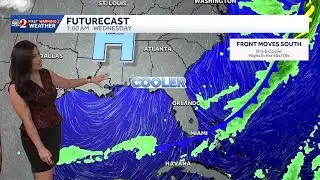 Cold front bringing rain to Central Florida today | December 2 forecast