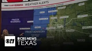 Cold front brings frost, freeze warnings and weekend chill to North Texas