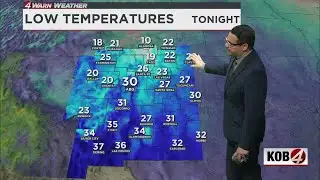 Cold front brings gusty winds, cooler temps to eastern New Mexico