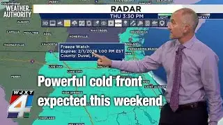 Cold front, freeze warnings to last through weekend | Chief Meteorologist Richard Nunn explains