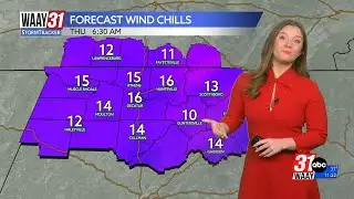 Cold has settled into the Tennessee Valley, but it won