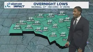 Cold morning ahead before temperatures rise | Central Texas Forecast