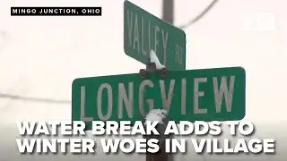 Cold snap causes waterline break in Mingo Junction, repairs underway