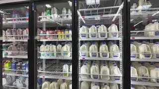 Cold snap fuels rush at grocery stores across Central Texas